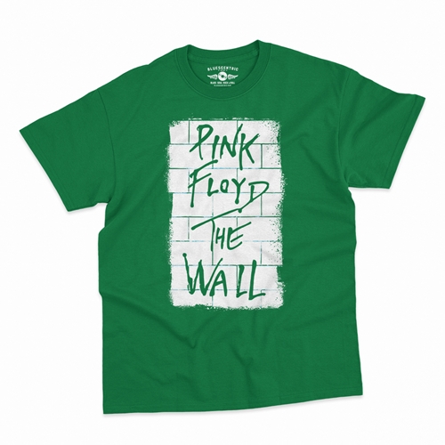 White Walled Pink Floyd The Wall T-Shirt - Classic Heavy Cotton - classickellygreen