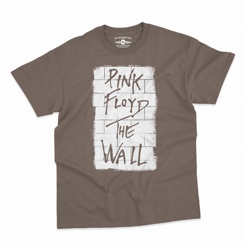 White Walled Pink Floyd The Wall T-Shirt - Classic Heavy Cotton - classictaupe