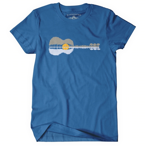 Guitar Reflection T-Shirt - Classic Heavy Cotton