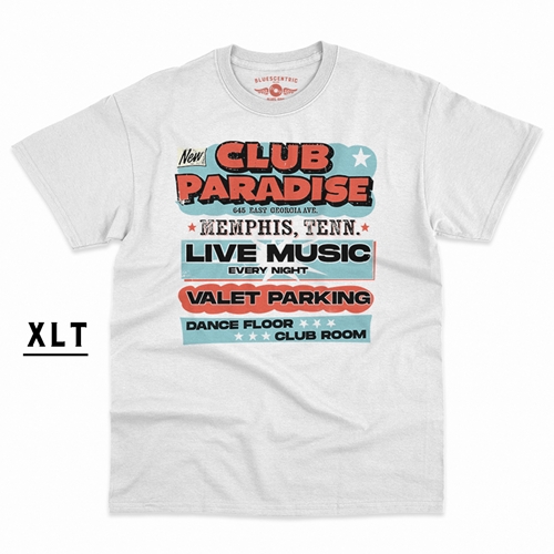 XLT Baby Blue Club Paradise Memphis T-Shirt - Men