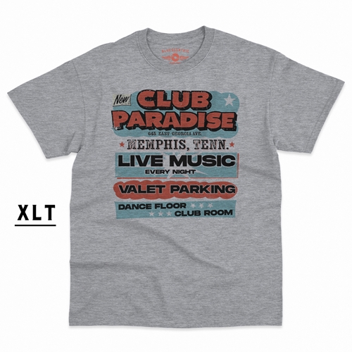 XLT Baby Blue Club Paradise Memphis T-Shirt - Men