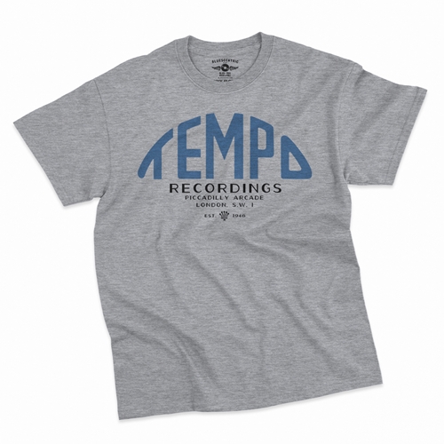 Tempo Records London T-Shirt - Classic Heavy Cotton - heatherathletic