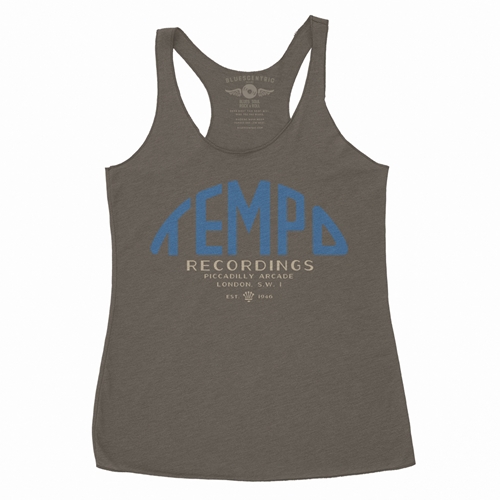 Tempo Records London Racerback Tank - Women