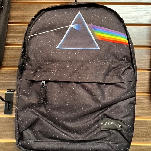 Pink Floyd Dark Side of the Moon Backpack - Black with Stars