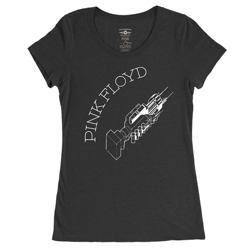 Pink Floyd Have A Cigar Handshake Ladies T Shirt - Relaxed Fit - ladiesblack