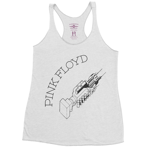 Pink Floyd Have A Cigar Handshake Racerback Tank - Women