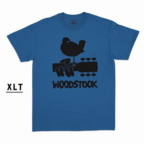 XLT Woodstock Black Bird & Guitar Logo T-Shirt - Men