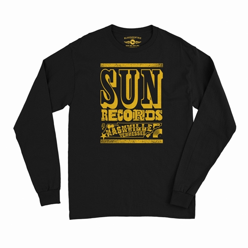 Sun Records Nashville Long Sleeve T-Shirt - longsleeveblack