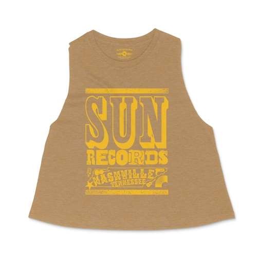 Sun Records Nashville Racerback Crop Top - Women