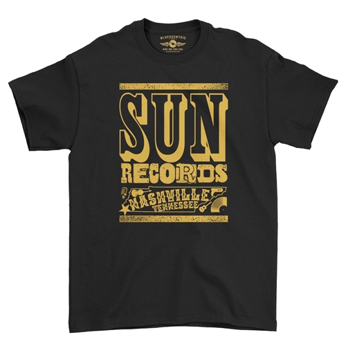 Sun Records Nashville T-Shirt - Classic Heavy Cotton - classicblack