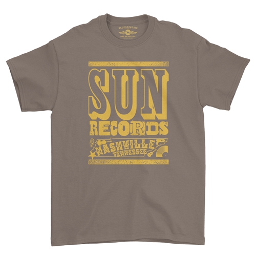 Sun Records Nashville T-Shirt - Classic Heavy Cotton - classictaupe