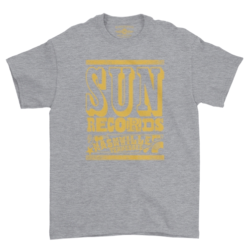 Sun Records Nashville T-Shirt - Classic Heavy Cotton - heatherathletic