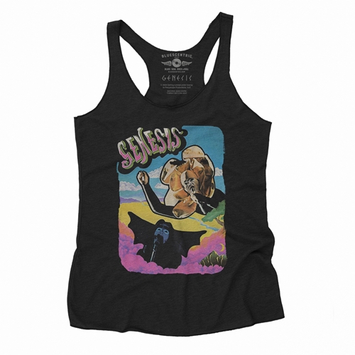 Genesis 1972 Vintage Concert Racerback Tank - Women