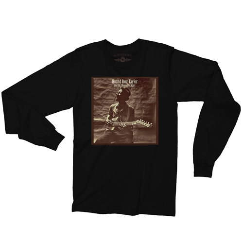 Hound Dog Taylor and the Houserockers Long Sleeve T-Shirt - longsleeveblack