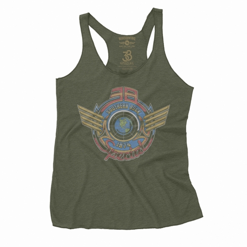 38 Special Wings Logo Racerback Tank - Women