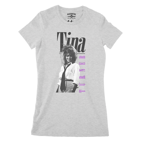 Tina Turner Very 80s Ladies T Shirt - Relaxed Fit - ladiesathleticheather