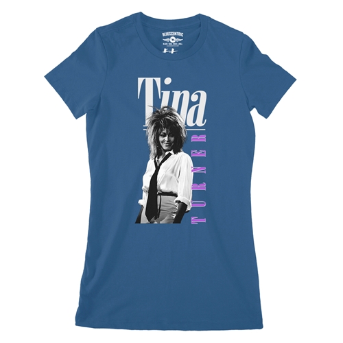 Tina Turner Very 80s Ladies T Shirt - Relaxed Fit - ladiesblue