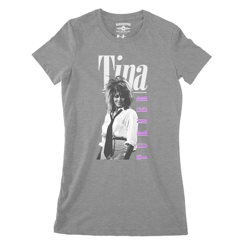 Tina Turner Very 80s Ladies T Shirt - Relaxed Fit - ladiesdeepheather