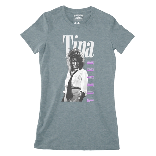 Tina Turner Very 80s Ladies T Shirt - Relaxed Fit - ladiesheatherdeepteal