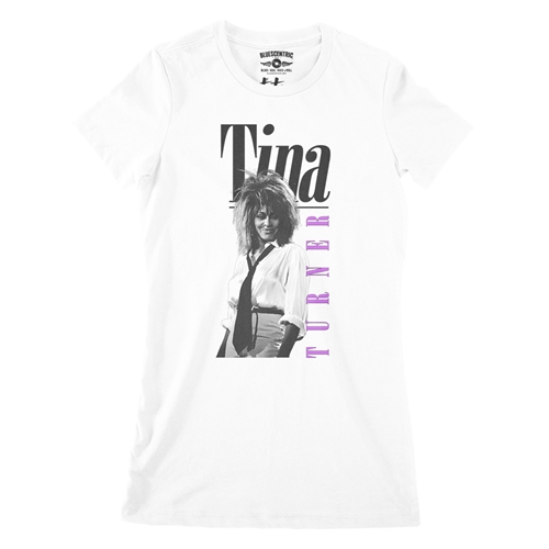 Tina Turner Very 80s Ladies T Shirt - Relaxed Fit - ladieswhite