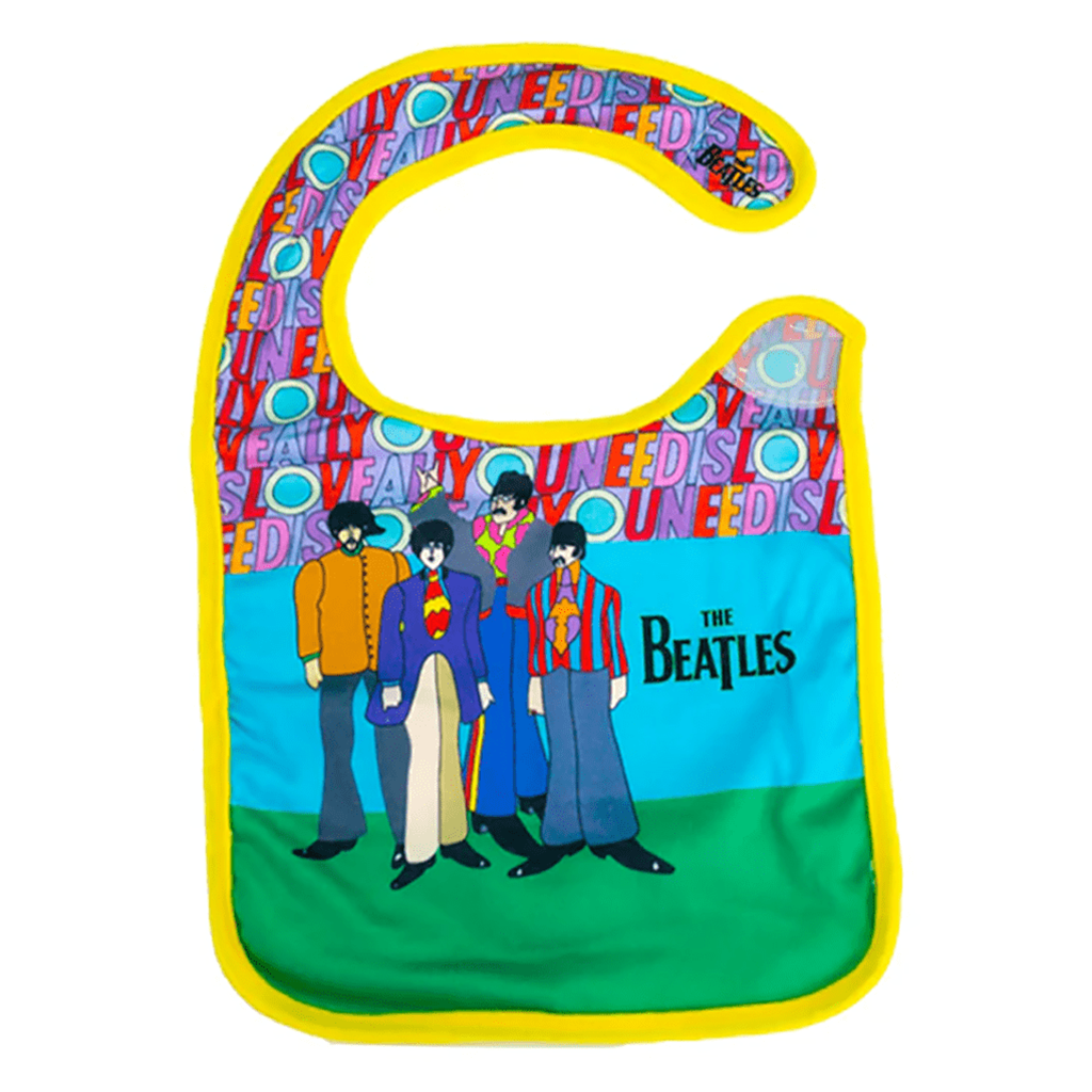 The Beatles All You Need Is Love Extra Soft Baby Bibs  - Children