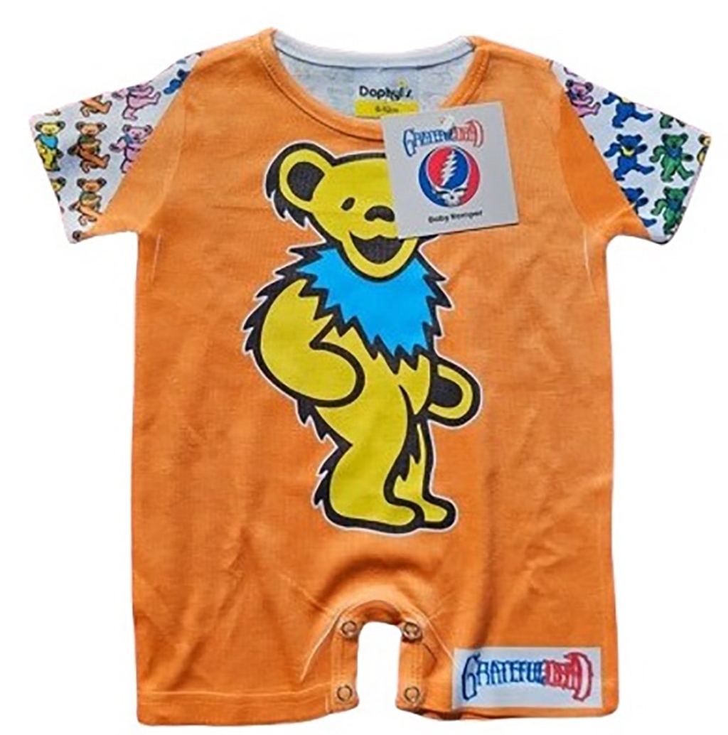 Grateful Dead Dancing Bear Onesie Romper - Infants 12-18 months