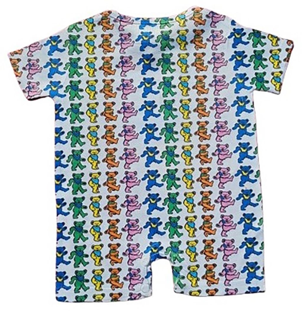 Grateful Dead Dancing Bear Onesie Romper - Infants 12-18 months