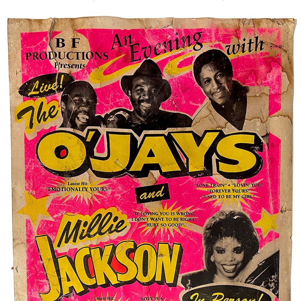 VINTAGE BLUES POSTER - The O