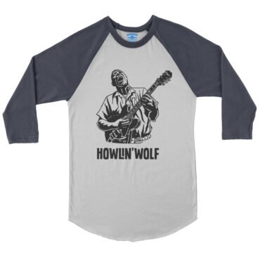 Howlin Wolf Blues Baseball T-Shirt in default