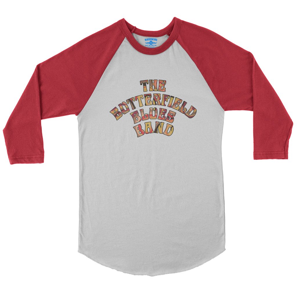 Flowery Butterfield Blues Band Baseball T-Shirt in default
