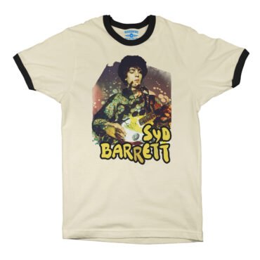 Psychedelic Syd Barrett Ringer T-Shirt in default