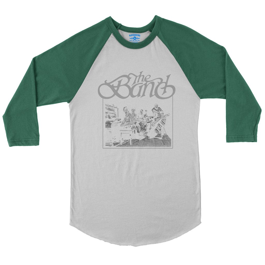 The Band Baseball T-Shirt in White Kelly