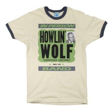 Howlin’ Wolf In Person Ringer T-Shirt in default