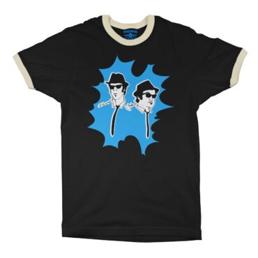 The Blues Brothers Blue Burst Ringer T-Shirt in default