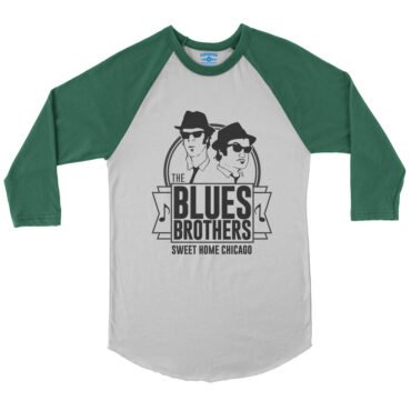 The Blues Brothers Sweet Home Chicago Baseball T-Shirt in default