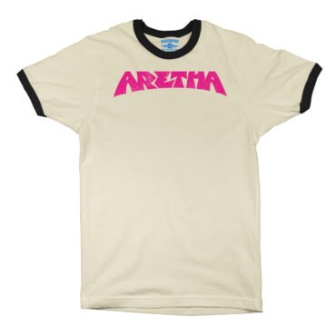 Aretha Franklin Pink Ringer T-Shirt in default