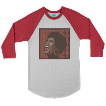 Aretha Respect Hoops Baseball T-Shirt in default