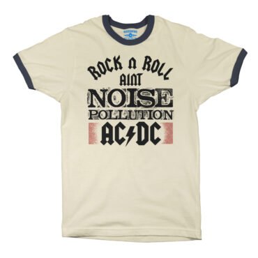 AC/DC Rock and Roll Ain’t Noise Pollution Ringer T-Shirt in default