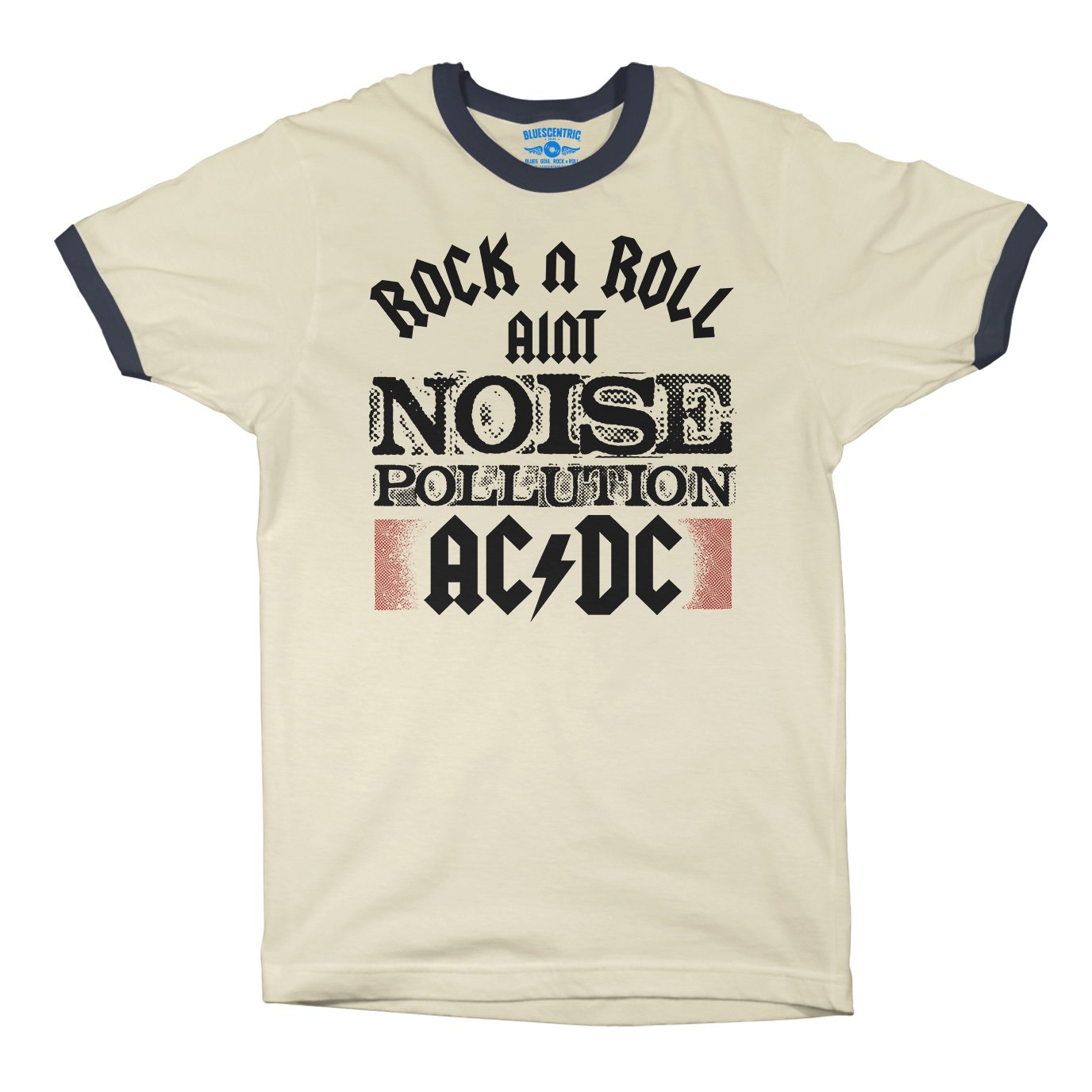 AC/DC Rock and Roll Ain’t Noise Pollution Ringer T-Shirt in default