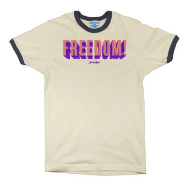 Aretha Franklin Freedom! Ringer T-Shirt in default