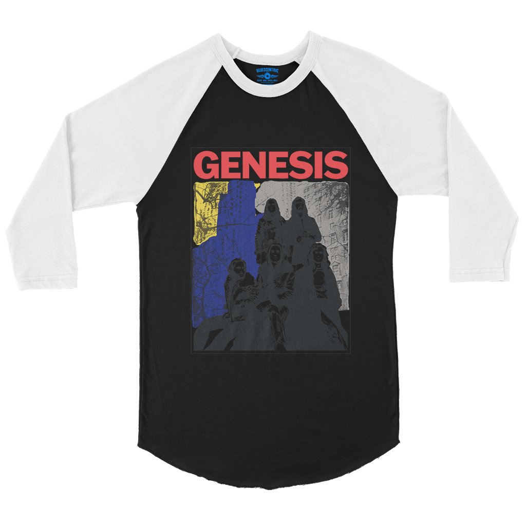 Genesis NYC 1972 Baseball T-Shirt in Black White