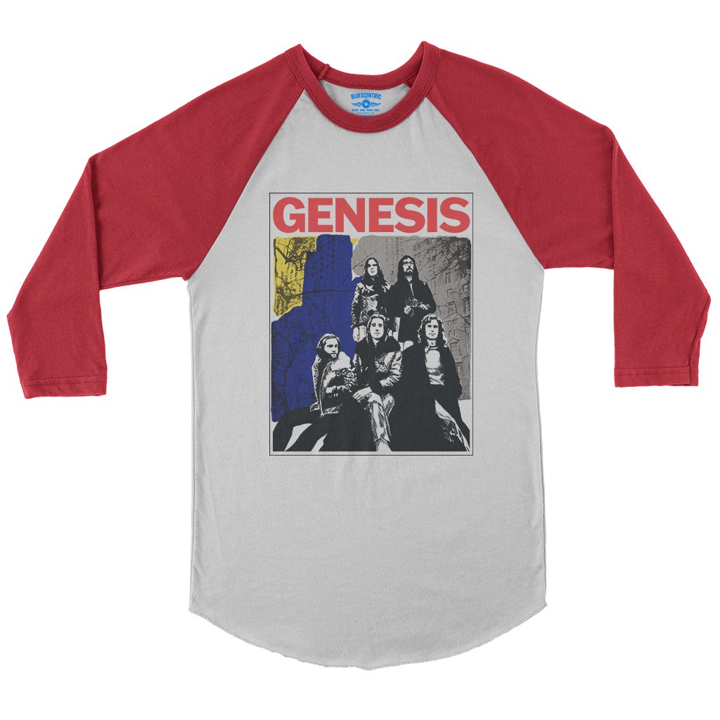 Genesis NYC 1972 Baseball T-Shirt in White Red