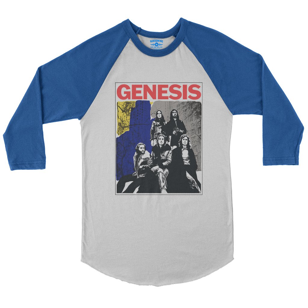 Genesis NYC 1972 Baseball T-Shirt in White True Royal