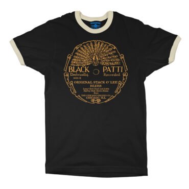 Black Patti Stack O’ Lee Record Ringer T-Shirt in default