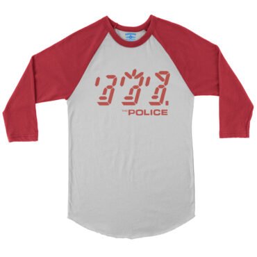 The Police Ghost In The Machine Album Baseball T-Shirt in default