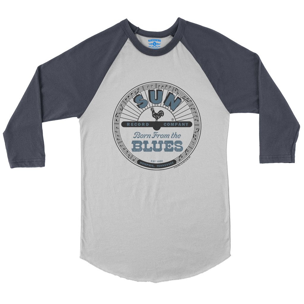 Sun Records Born from the Blues Baseball T-Shirt in default
