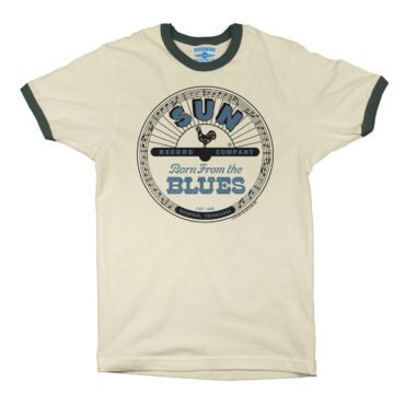 Sun Records Born from the Blues Ringer T-Shirt in default