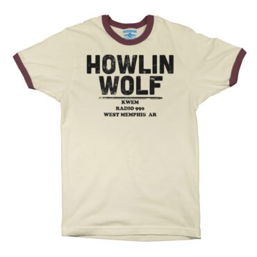 Howlin’ Wolf KWEM Radio Ringer T-Shirt in default