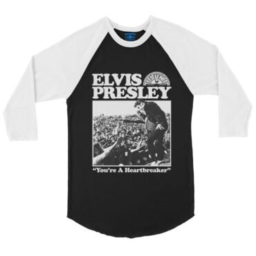 Elvis Presley Tupelo Baseball T-Shirt in default