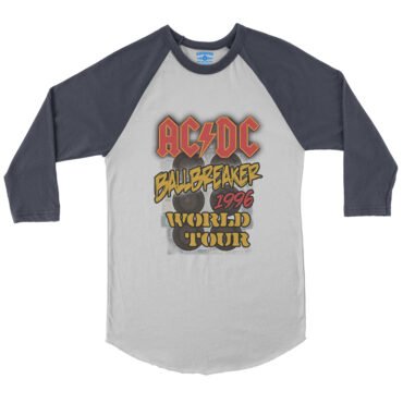 AC/DC Ballbreaker World Tour Baseball T-Shirt in default